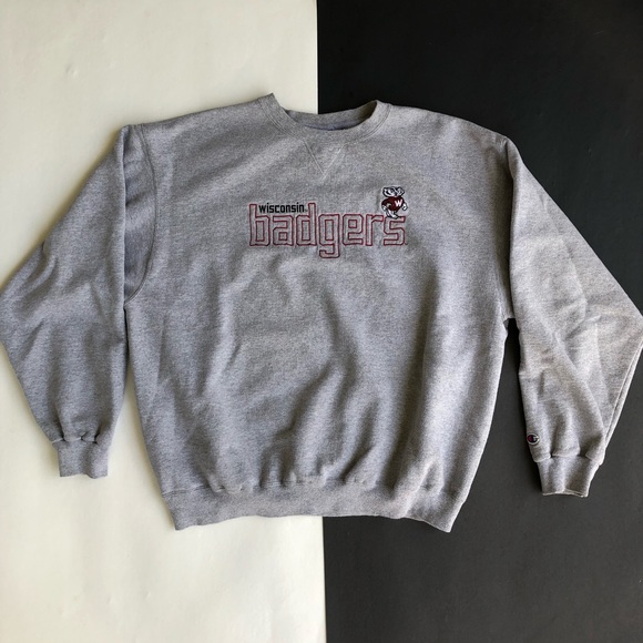 Champion Other - CHAMPION WISCONSIN BADGERS CREWNECK SWEATSHIRT